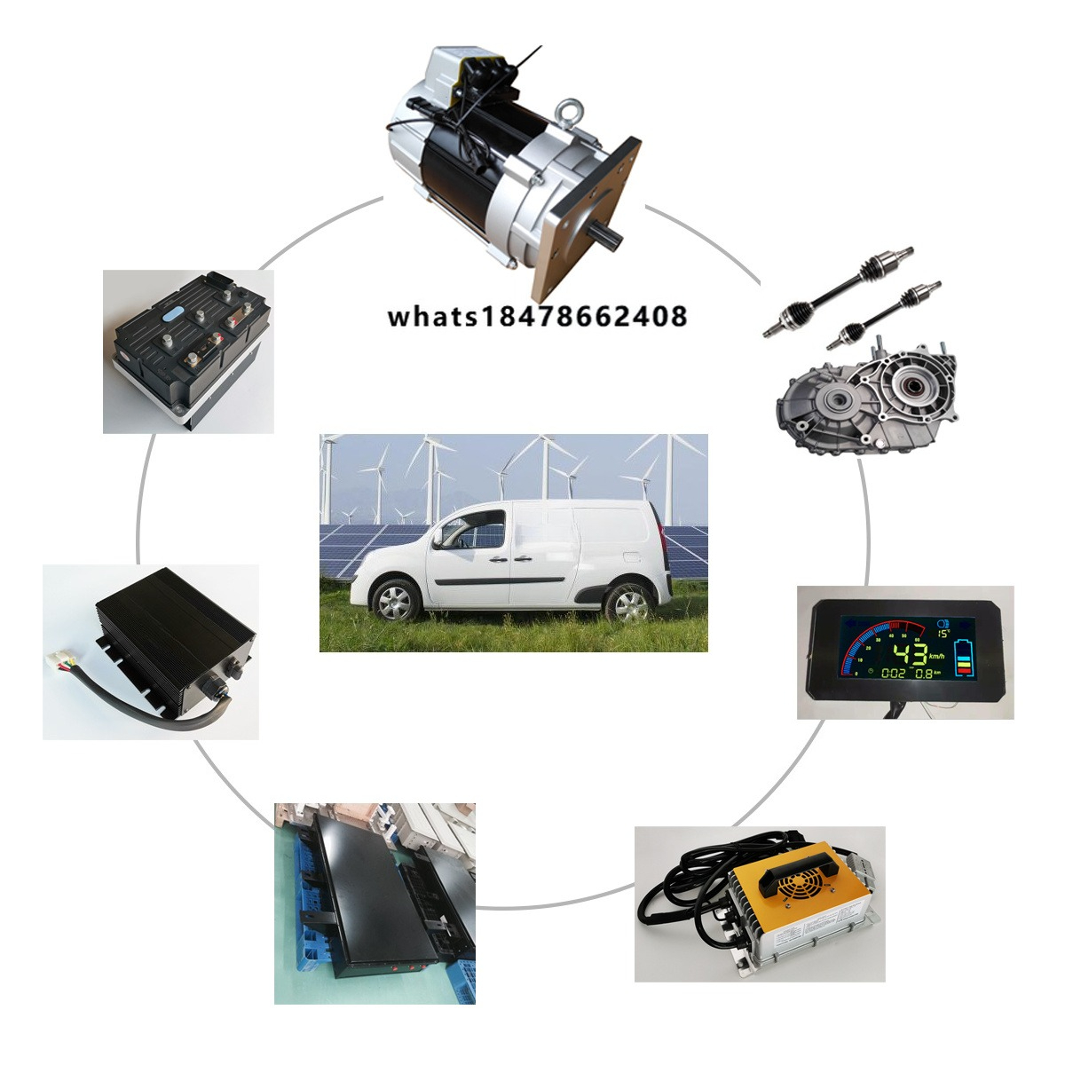 Ev Electric Motor Conversion Kit Car - Zestaw do konwersji samochodu elektrycznego z