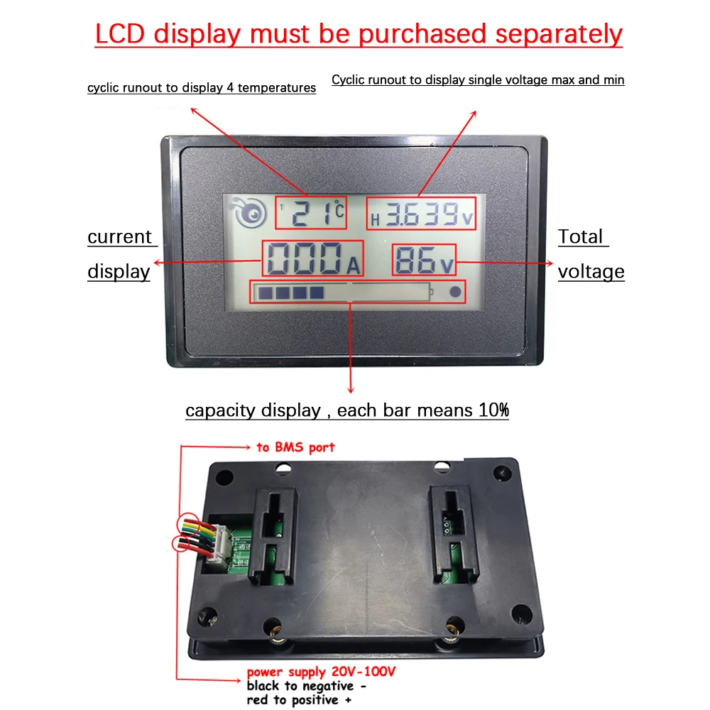 Inteligentny Bluetooth BMS 10S – Smart Bms 24S 200A Bluetooth Lifepo4 recenzja i cena